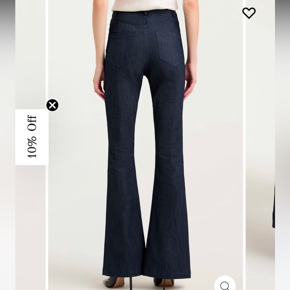 NWT Cinq a cept Shanis pant in indigo, size US 4 - Picture 4 of 15